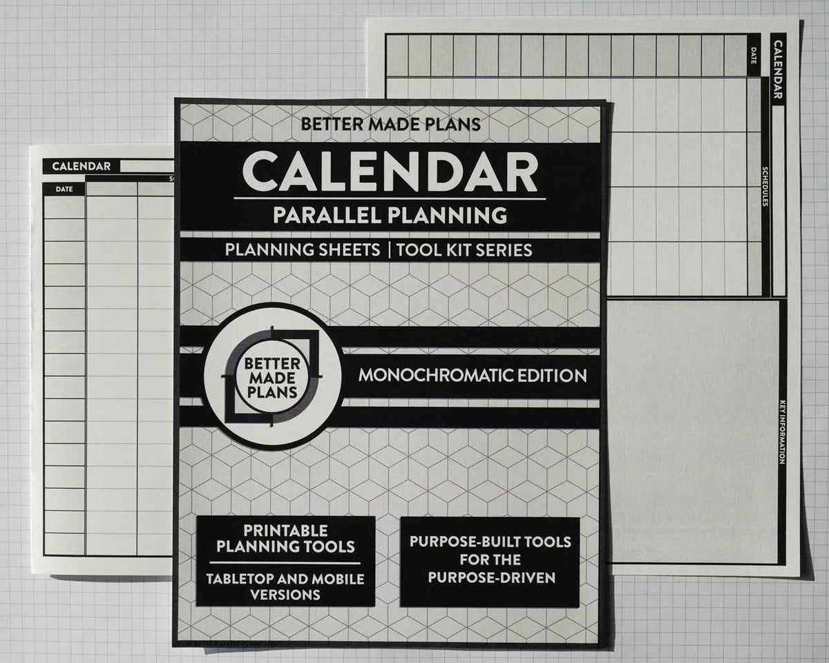 Calendar - Printable Planning Sheets