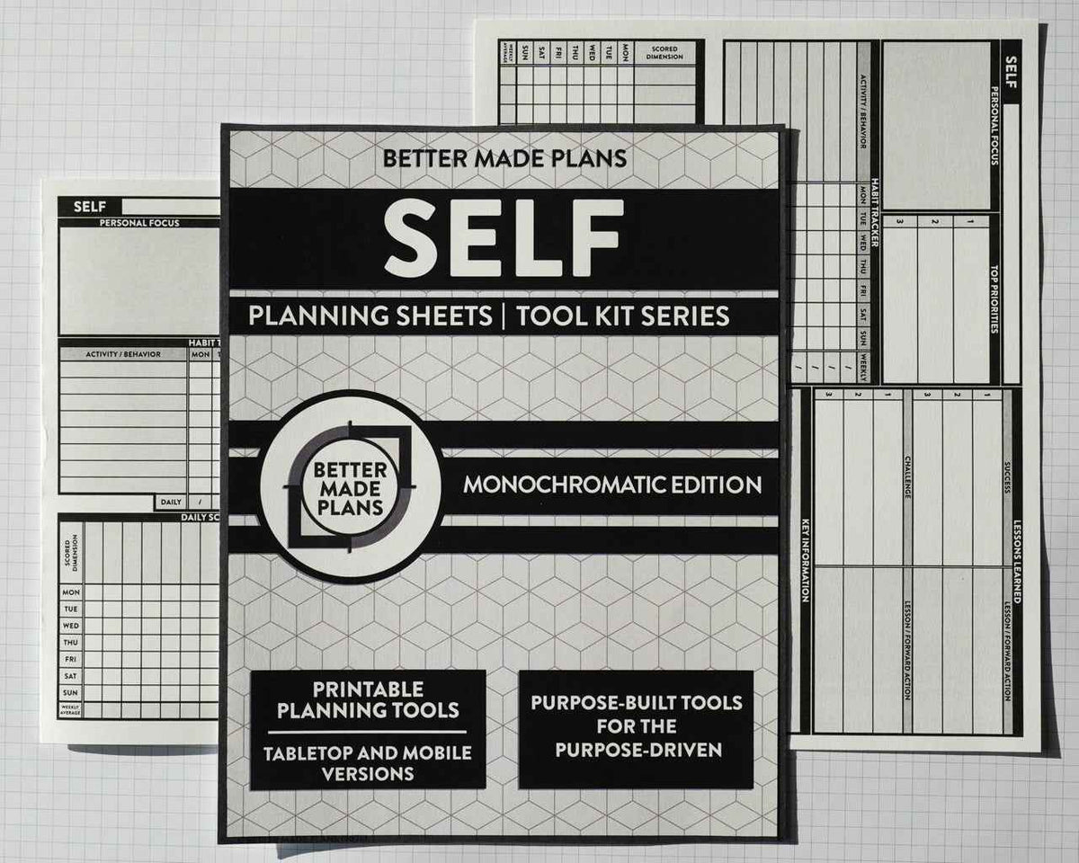 Self - Printable Planning Sheet