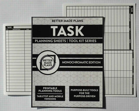 Task - Printable Planning Sheet