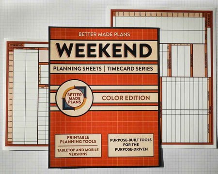 Weekend - Printable Planning Sheet